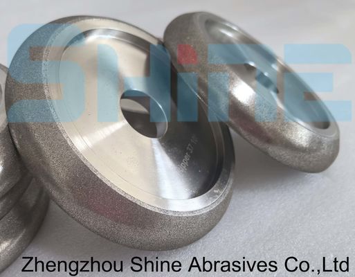 Rodas de moagem CBN de diamante eletropladas para lâmina de serra de banda de metal e solução de afiamento durável para ferramentas de corte