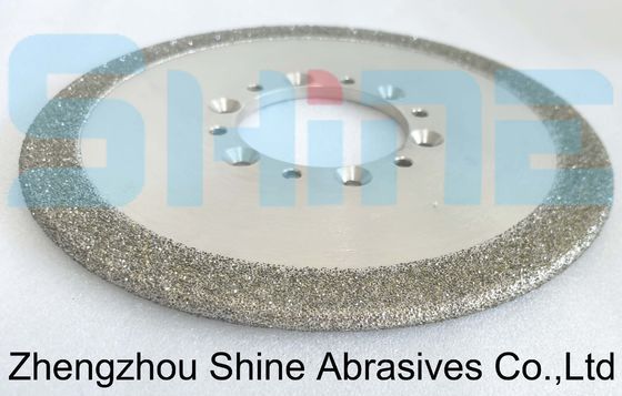 Rodas de trituração de ferro fundido de diamante electroplacado para processamento de metais