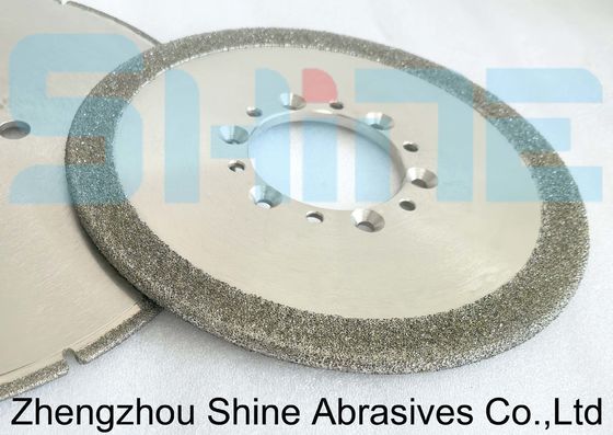 Rodas de trituração de ferro fundido de diamante electroplacado para processamento de metais