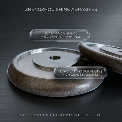 8 polegadas 203mm Wm 10/30 afiador electroplated CBN moagem roda para afiar serradura de fita
