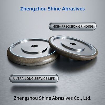 8 polegadas 203mm Wm 10/30 afiador electroplated CBN moagem roda para afiar serradura de fita