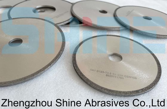 150 MM Máquinas de moagem de carburo de tungsténio CBN de diamante electroplacado