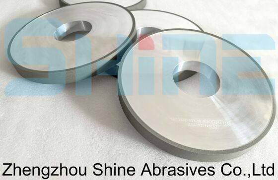 250 mm 1A1 Flat Resin Bond CBN Diamond Grinding Wheel para Carbide