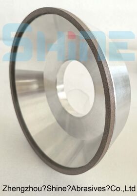 11A2 Roda de ligação de resina de diamante CBN para moagem de flautas de cortador de carburo