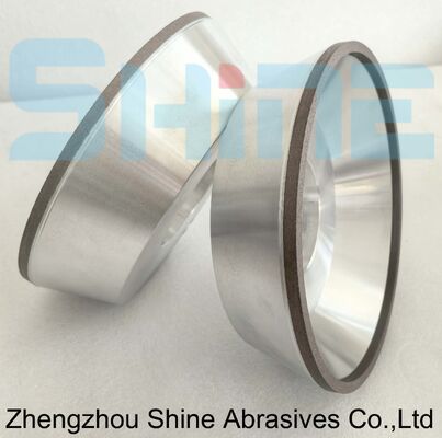 11A2 Roda de ligação de resina de diamante CBN para moagem de flautas de cortador de carburo