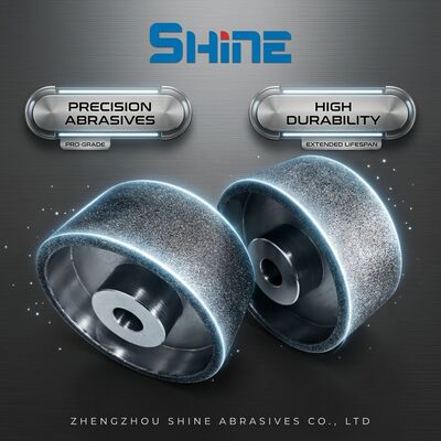 Rodas CBN eletropladas para moagem e afiamento de facas de madeira HSS