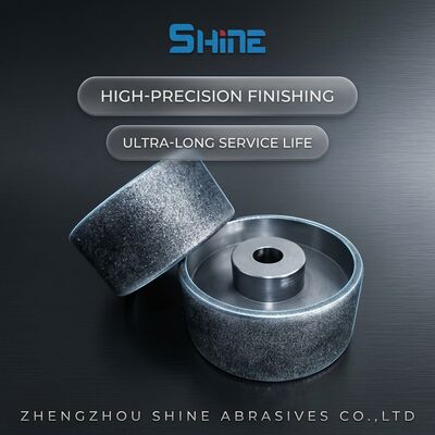 Rodas CBN eletropladas para moagem e afiamento de facas de madeira HSS