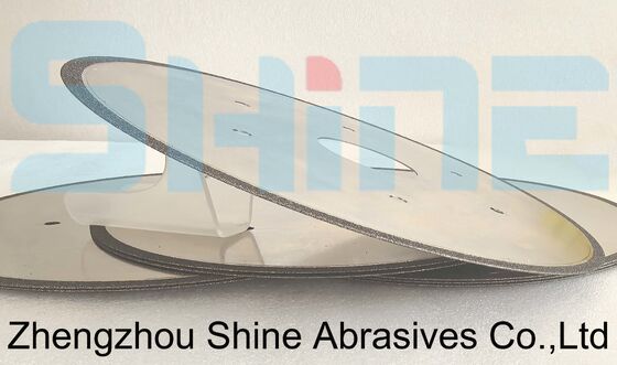 Rodas de corte CBN 1A1R de 250 mm para materiais HSS