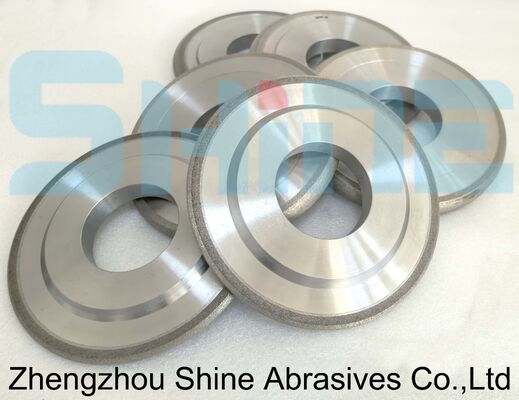 Rebolo Diamantado Metal Bond 14FF1 200mm para Retificação de Perfis de Cilindros de Metal Duro