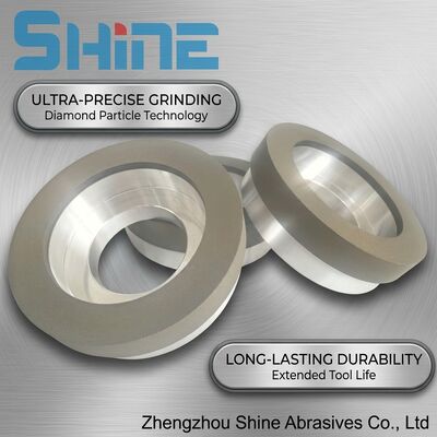 6A2 Roda de copo de diamante para moagem de materiais sólidos de carburo