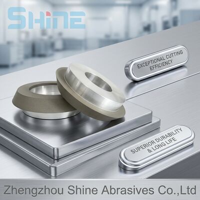 Roda de Taça de Diamante 6A2 personalizada para moagem de materiais de carburo sólido