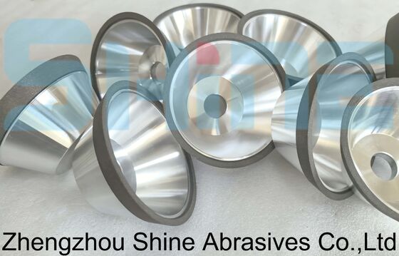 11V9 CBN Hybrid Diamond Grinding Wheel para limpeza de flutuação e esmagamento