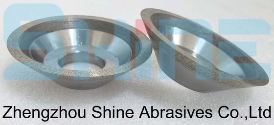 11V9 Disco de Retificação em Copo de CBN com Ligante Vitrificado 100x35x20mm para Aço Inoxidável com Retificação Anti-Risco