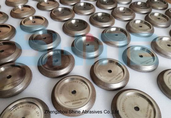 Roda de afiamento CBN de 5 polegadas e 127 mm para lâminas de serra de madeira