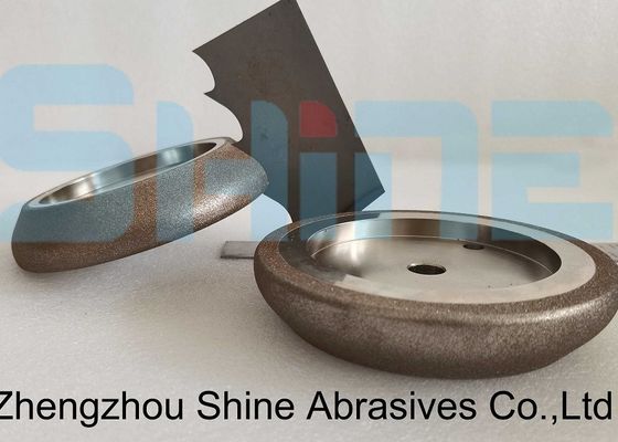 127x25.4x12.7mm CBN Rodas de afiar para 1' de separação de serras de banda