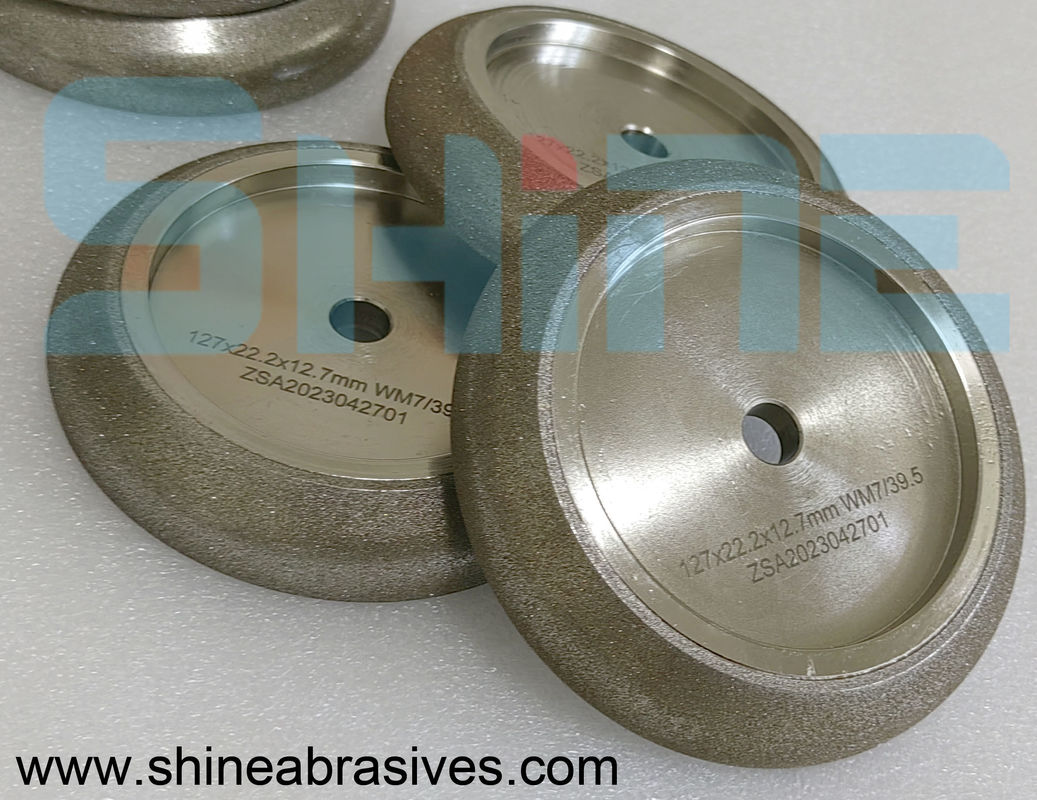 Do Cbn roda 5" 7/39,5 de moedura galvanizada para apontar da lâmina de serra da faixa