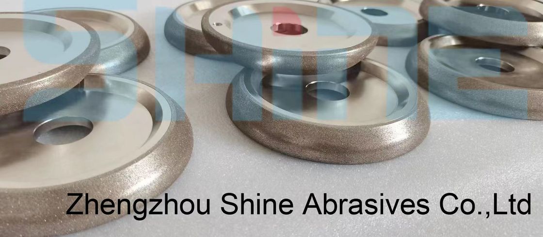 Roda de afiamento CBN de desempenho superior electroplata para ferramenta de precisão