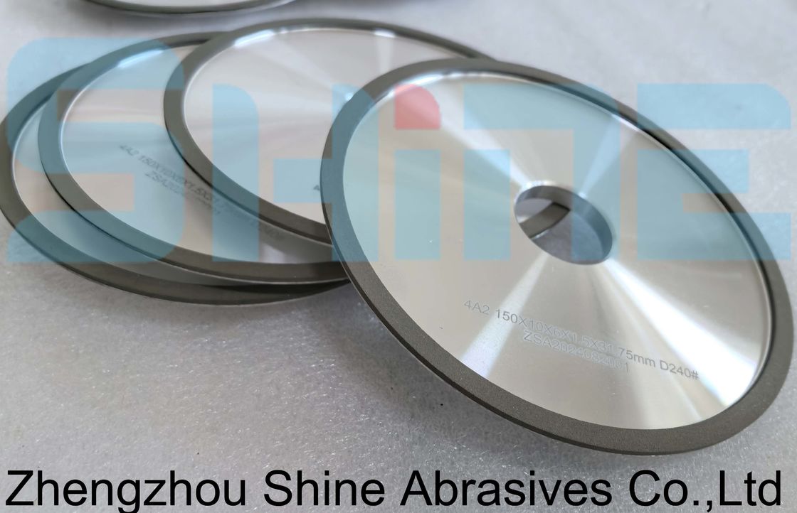 ODM 150 mm 4A2 Roda de ligação de resina D240 Grita para serras circulares de carburo