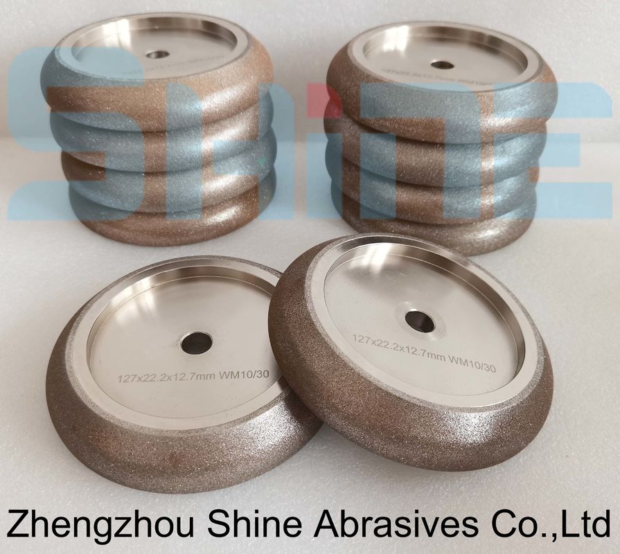 Serra de Banda 5" 10/30 ° CBN Rodas de Moagem para Madeira Mizer Serra de Banda