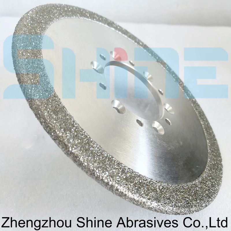 Rodas de trituração de ferro fundido de diamante electroplacado para processamento de metais