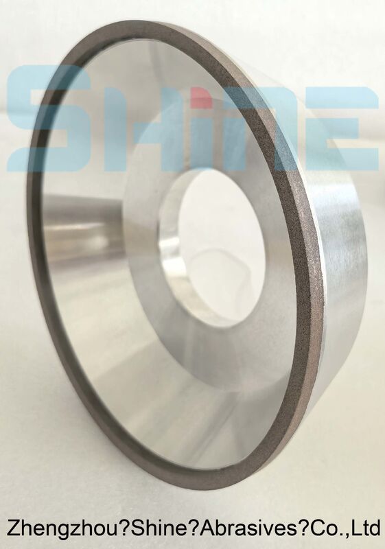 11A2 Roda de ligação de resina de diamante CBN para moagem de flautas de cortador de carburo