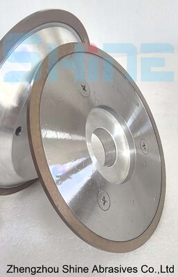 Rebolo Diamantado Metal Bond 14FF1 200mm para Retificação de Perfis de Cilindros de Metal Duro