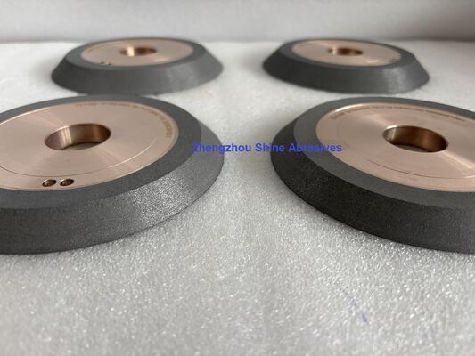Rebolos de Retificação CNC Shine Abrasives D64 1V1 Roda de Diamante para Ranhuras.
