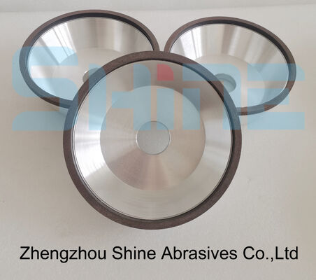 6A2 Resina Bond Diamond Grinding Wheel 150mm Grit 120 Para Wafer de Silício Cerâmico